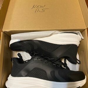 Black and White Athletic Sneakers